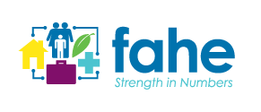 Fahe logo with the tagline "Strength in Numbers"