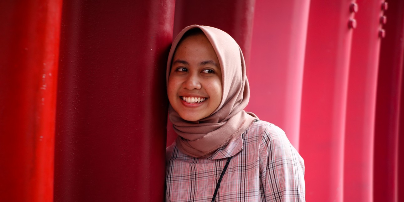 young person in hijab