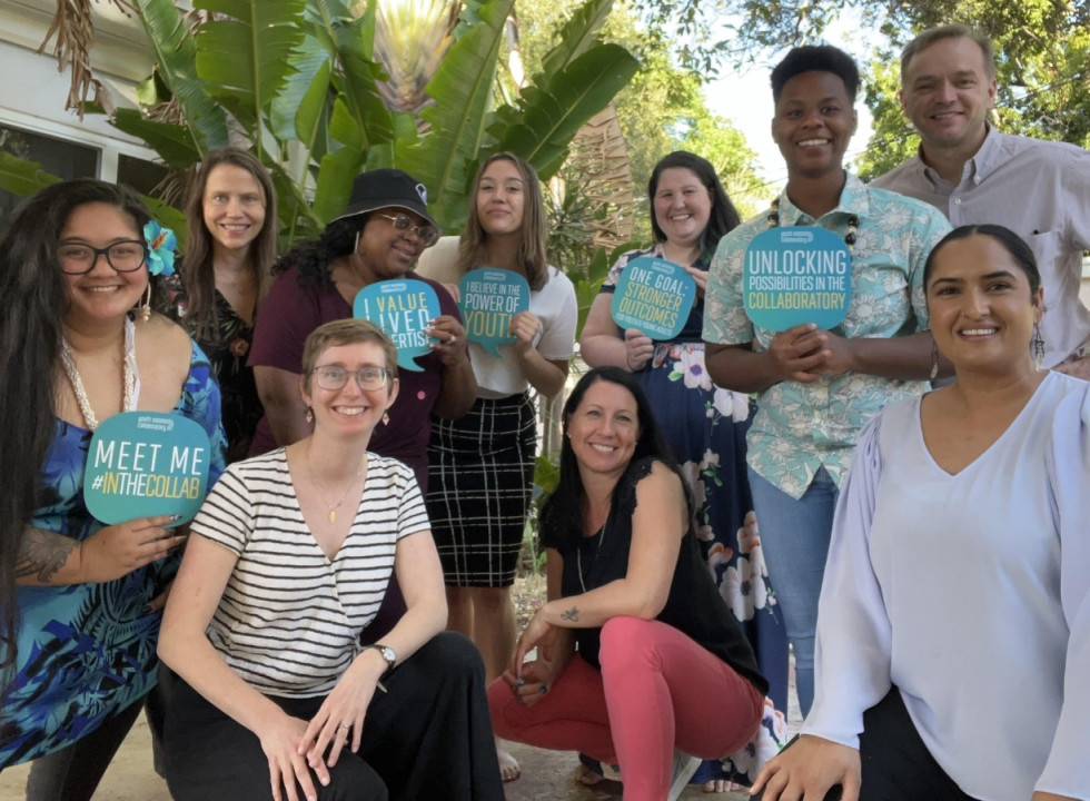 Youth Collaboratory's Youth Homelessness and Housing team