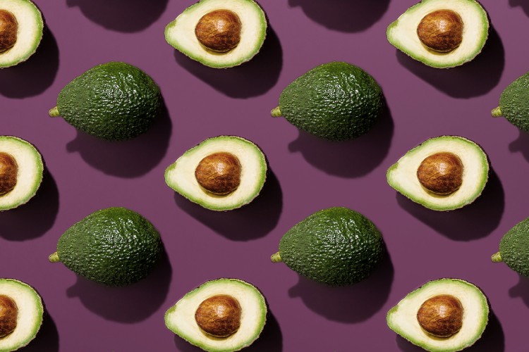 a photo of avocados