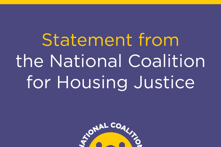 Statement from NCHJ